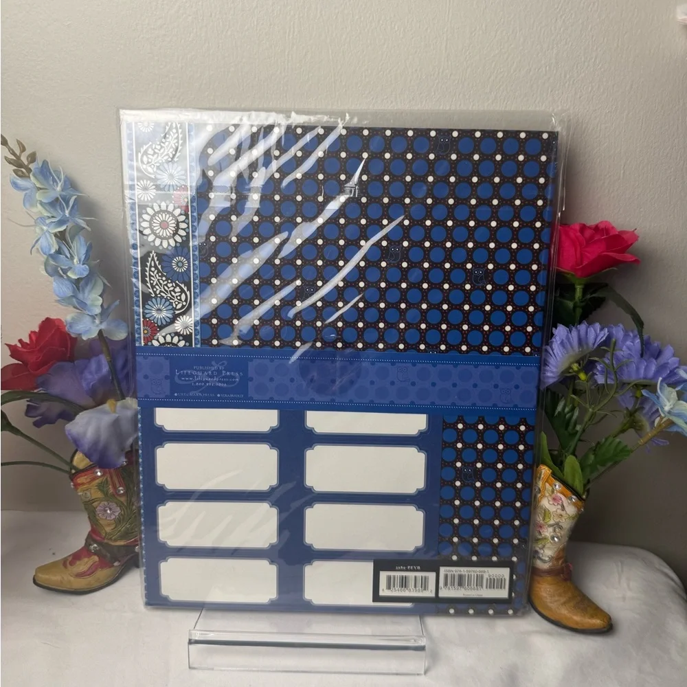 NWT Vera Bradley Night Owl Pocket Folders Retired Rare